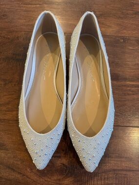 Betsey Johnson | Shoes | Nwt Betsey Johnson Blue Molly Pointed Toe Flat Size 7